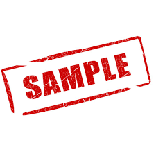 Can you send sample?